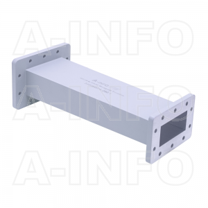 340284WA-292.1 Rectangular to Rectangular Waveguide Transition 2.6-3.3GHz 292.1mm(11.5inch) WR340 to WR284